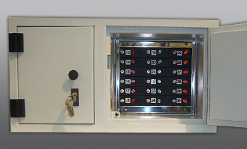 Bankarska oprema - Ormarići za pohranu ključeva - slika3